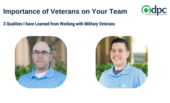 The Importance of Veterans on Your Team