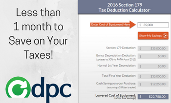 Vital Section 179 Tax Deduction Information