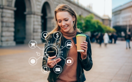 Is doing online banking while using public Wi-Fi safe?