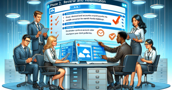 Email Migration Review and Verify Information