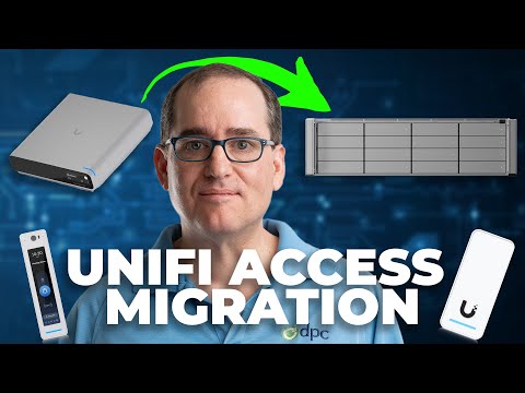 Migrating UniFi Access from Cloud Key to ENVR