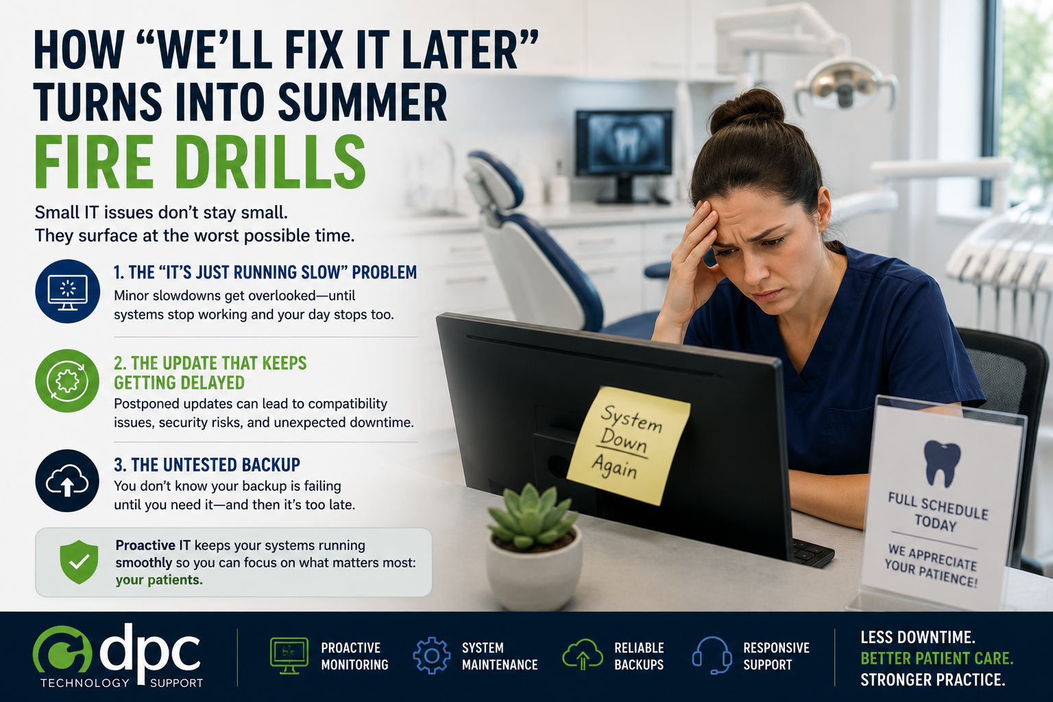 How “We’ll Deal With It Later” Turns Into a Busy-Day Emergency